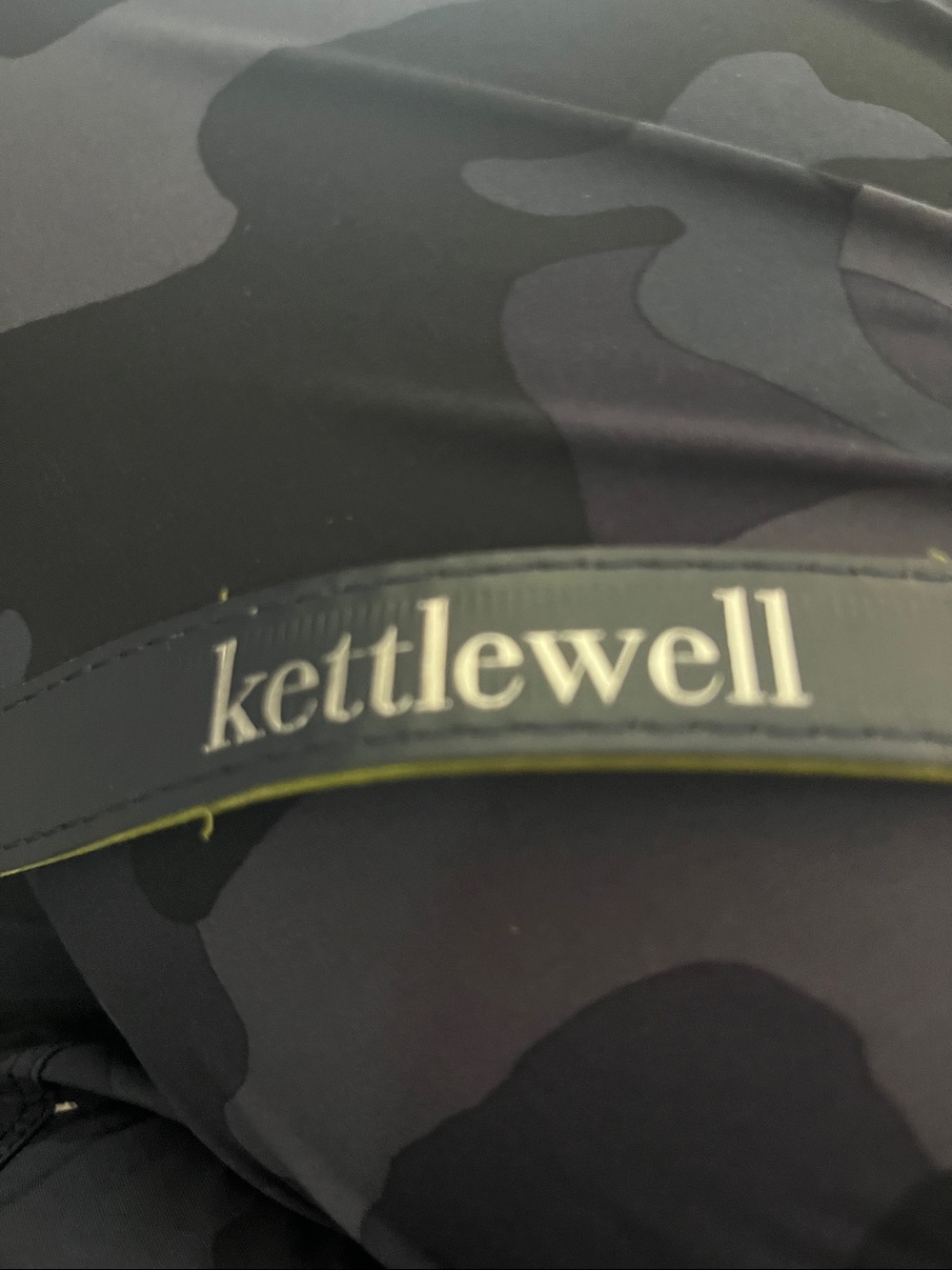 Kettlewell Lime Green Leather Belt - Picture 7 of 7